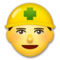 Construction Worker emoji on LG
